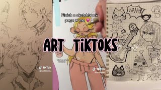 ✩Art Tiktoks I saved 😊✩ [upl. by Boar]