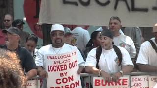 Utility Workers Union of America Local 12 Locked Out by Con Edison [upl. by Melisandra]