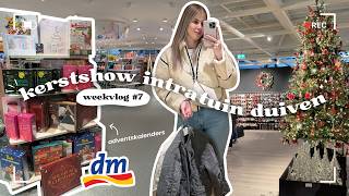 Kerstshow Intratuin Duiven  shoppen bij DM 🎄  weekvlog 7  Make Me Blush [upl. by Lebasy188]