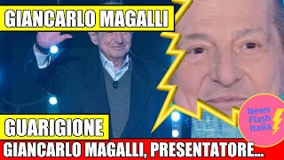 GIANCARLO MAGALLI VINCE LA BATTAGLIA CONTRO IL LINFOMA RITORNO IN TV [upl. by Haelem]