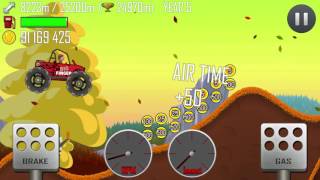 Hill Climb Racing \ Seasons \ 26010 meters on Big Finger [upl. by Nnylaf]