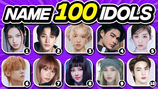 ⭐️ULTIMATE KPOP TEST NAME 100 KPOP IDOLS IN JUST 3 SECONDS  FUN KPOP GAMES 2024 [upl. by Reagen]