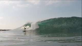 Cylinders Californias Heaviest Shorebreak  July 12th 2017  Newport Beach The Wedge Surfing [upl. by Vinni937]