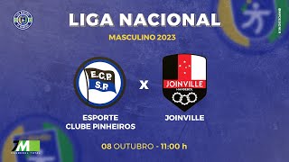 PINHEIROS vs JOINVILLE 1100 0810  PLAYOFF LIGA NACIONAL MASCULINA [upl. by Bible]