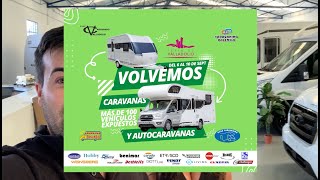 FERIA DE VALLADOLID 0610 SEPTIEMBRE  VUELVEN LAS CARAVANAS AUTOCARAVANAS Y CAMPERS [upl. by Lithea512]