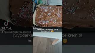 krydderkake med sjokolade krem på bursdagen min 😋🥳 [upl. by Block812]