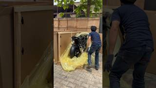 BMW S1000RR 2024 Unboxing 😍🚀🧿 automobile bmws1000rr sportbike shorts [upl. by Nesta]