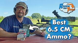 65 Creedmoor Ammo Test 100Yard Group Testing  Which Is Best [upl. by Ulyram]