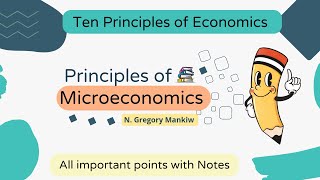 Chapter1 Ten Principles of Economics Notes  mankiw  Bcom and BA Courses [upl. by Fenwick816]