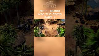 Into the Caves  Act 1 Blood Campaign Age of Empires 3 Definitive Edition HD Gameplay Part 1 shorts [upl. by Pimbley]