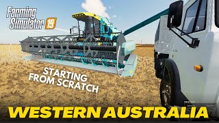 Hard work on a rye field ➤ 4x map of Western Australia ➤ 3 ➤ Farming Simulator 2019 [upl. by Yrac]