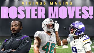 Vikings Making Roster Moves [upl. by Kire]