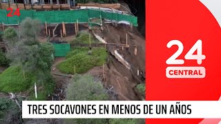 Peligro en las dunas tres socavones en menos de un año  24 Horas TVN Chile [upl. by Madson]