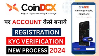 Coindcx Account Registration amp Kyc Verification Kaise Kare  How To Open Coindcx Account [upl. by Yrrek362]