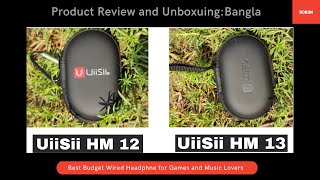 UiiSii HM12 amp HM13 ReviewUnboxing  Bangla [upl. by Cordelia]