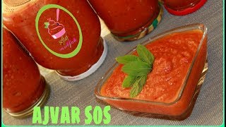 Ajvar Sos Kahvaltılık SosKIŞLIK HAZIRLIKLARŞEFFAF MUTFAK [upl. by Ayokahs]