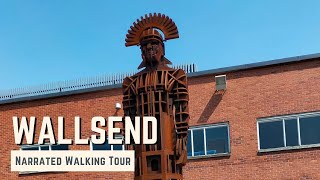 WALLSEND  4K Narrated Walking Tour  Lets Walk 2021 [upl. by Arinayed613]