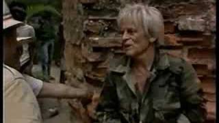 Kinski interviewed on set of Commando Leopard [upl. by Hannus1]