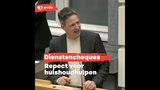 Dienstencheques Respect voor huishoudhulpen [upl. by Pesek]