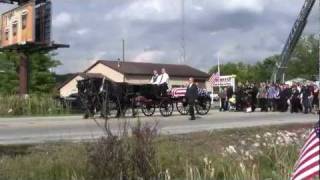 PFC Brett Wood Funeral Procession [upl. by Down]