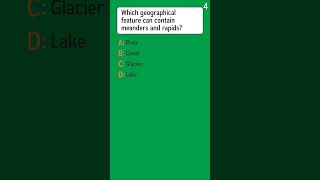 What type of landform can have meanders and rapids [upl. by Haniraz773]