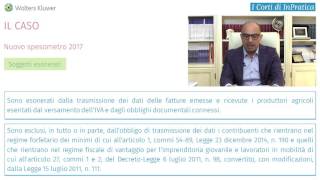 Nuovo spesometro 2017 Caso [upl. by Ahsha]