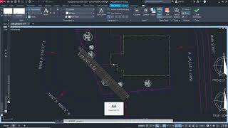 AutoCAD Project 1 Step 3 Adding Easement Notation and Showing the Lineweight [upl. by Alyar327]