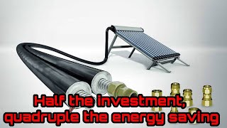 Evacuated Tube Collector A better investment to save energy [upl. by Valida]