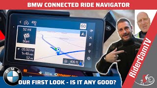 BMW Connected Ride Navigator Our First Look  Is it any good [upl. by Jessi]