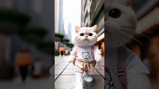 Cats slow motion wog 😻😜 cats youtubeshorts [upl. by Attenra]