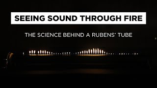 Seeing Sound Through Fire The Science Behind a Rubens Tube  UConn [upl. by Nathanial223]