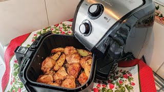 SOBRECOXAS COM BATATAS NA AIRFRYER TIRANDO DÚVIDAS [upl. by Alit]