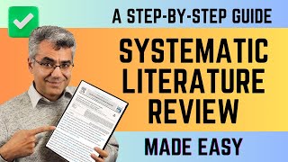 💪 Systematic Literature Review Made EASY A StepbyStep Guide [upl. by Neenwahs]