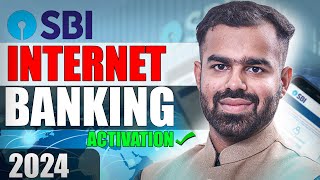 SBI Net Banking Online Registration 2024  SBI Internet Banking Registration [upl. by Ellehsim767]