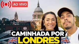 🔴 LONDRES AO VIVO  De Monument até a Tower Bridge  Horário de verão na Inglaterra [upl. by Nywled]