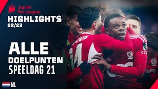 ALLE DOELPUNTEN 🔥⚽ Jupiler Pro League Highlights GD21 [upl. by Anol]