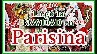 🎇🎄DECORACIONES Y TELAS PARISINA  DESDE 30DECORACIONES Y NOVEDADES EN PARISINA NAVIDEÑAS DESDE20 [upl. by Bayard]