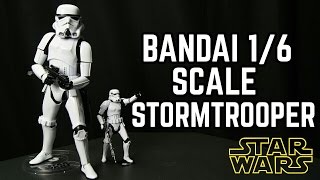 BANDAI 16 Scale Stormtrooper STAR WARS Model kit Review [upl. by Melany]