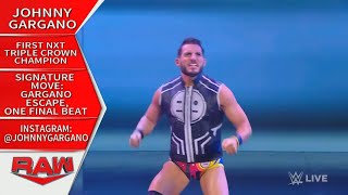 Johnny Gargano Entrance  WWE Monday Night Raw October 23 2023 [upl. by Nivri72]