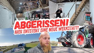 Hier entsteht die neue Hauptzentrale meiner Werkstatt  FarmVLOG1035 [upl. by Saihtam]