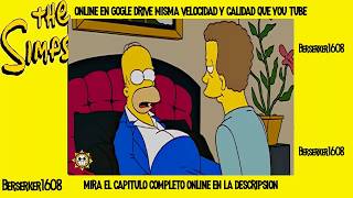 Los Simpson Homero Gay Audio Latino Completo [upl. by Ceciley]