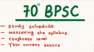 70th BPSC A Brief Discussion [upl. by Eelarol]