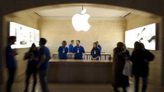 Apple Shares Breaks 500 For First Time [upl. by Htrap808]