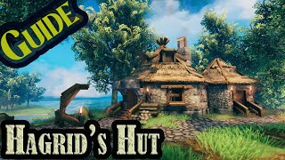 Valheim How to build hagrids House Building Ep 7 [upl. by Bodkin395]