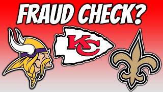 NFL Fraud Checks Which 20 Teams Are NOT For Real [upl. by Alicul399]