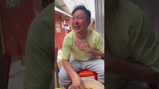 ASIAN MAN ENJOYING NIGERIAN FOOD AT YOUR OWN RISK uk youtube usa viralvideo food trending sub [upl. by Halsy]