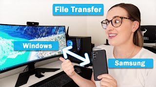 Easily Transfer Files between Your Samsung and Windows PC [upl. by Neelac]