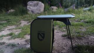 NEMO Moonlander Camp Table Review  Super Portable Dual Height Camp Table [upl. by Adnohryt]