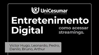 Video Cartilha Serviços de streaming [upl. by Jammal]