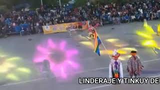 Danza linderaje tinkuy chiuchillani chahuaytire [upl. by Alakcim]